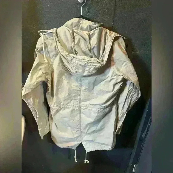 Women’s Columbia Cream Light Weight Jacket Water Resistant Medium - Picture 5 of 5